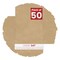 Beige Suede 3x5 Inch Uncut Mat Board - Blank Sheets, No Opening